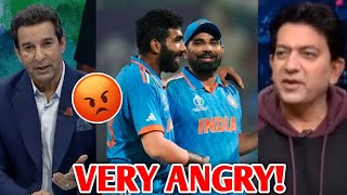 India is CHEATING Wasim Akram VERY ANGRY  Hasan Raza Pakistan World Cup 2023 News [upl. by Crosley]