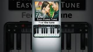 Filhall Song Easy Piano Tutorial  Piano Music trending piano [upl. by Mindy]