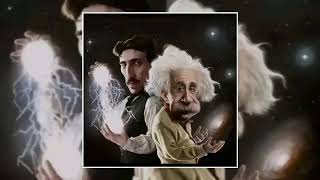 Albert Einstein Nikola Tesla Meme theme [upl. by Ihp452]