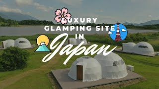 Luxury Glamping Site in Japan Produced by Glitzcamp [upl. by Ylrebmik]