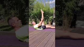 💙Les Ciseaux💙 Exercice de PILATES Ventre plat  pilates abdos pilatesworkout fitness [upl. by Gokey841]