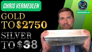 Gold to 2750 amp Silver to 38 in the Next Wave Up  With Chris Vermeulen From The Technical Traders [upl. by Zackariah728]