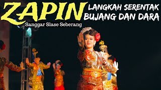 Tari Zapin Langkah Serentak Bujang dan Dara  Sanggar Slase Seberang Tanjungpinang [upl. by Coster59]