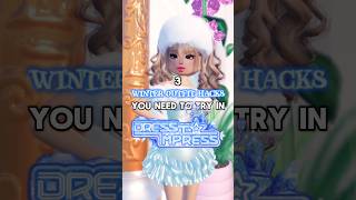 ❄️3 NONVIP Outfit hacks in DTI❄️ roblox dresstoimpress dti fashion hack gaming shorts fyp [upl. by Ila132]