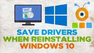 How to Save Drivers When Reinstalling Windows 10 [upl. by Lud467]