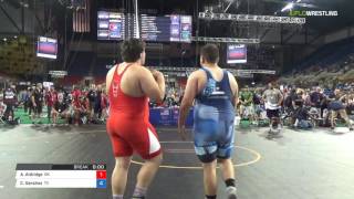 Cadet FS 285 Round of 32  Ashton Aldridge OK vs Carlos Sanchez TX [upl. by Ursal]