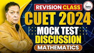 CUET 2024 Mock Test Discussion  Revision Class  Mathematics  INPS Classes [upl. by Alrick824]