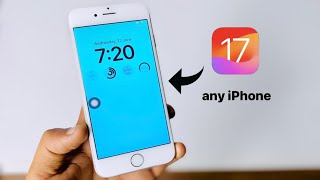 How to update iPhone 6s on iOS 17🔥  Get ios 17 update on iPhone 6s7 [upl. by Aicekal471]