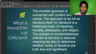 English 10 3rd Quarter Moralist Approach [upl. by Braynard426]