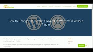 How to Change the Default Gravatar in WordPress without Plugin [upl. by Christel217]