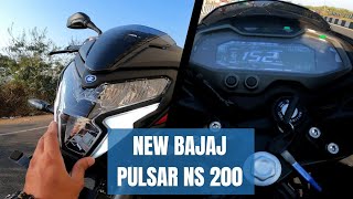 2024 Edition Pulsar NS 200 Shocking Top Speed Test  All Led Headlamp and New Digital Console [upl. by Trebreh]