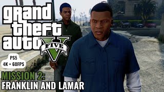 GTA 5  Mission 2  Franklin and Lamar Gold Medal  PS5 4K 60FPS [upl. by Ranee701]