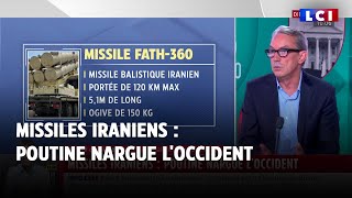 Missiles iraniens  Poutine nargue lOccident [upl. by Enifesoj]