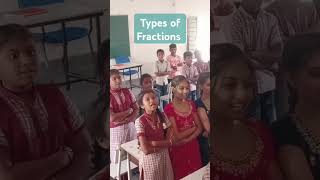 6thclassmath typesoffraction mathological numerator denominator like [upl. by Yetac961]