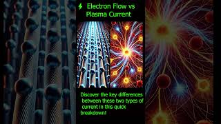 ⚡ Electron Flow vs Plasma Current Explained Current Plasma [upl. by Yuh]