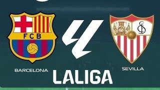 Barcellona  Siviglia LaLiga 2425 [upl. by Atinot]