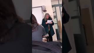 Professoressa impazzita ripete  quotBassano sei tuquot [upl. by Storfer]