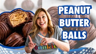 Peanut Butter Balls Buckeyes Recipe [upl. by Madda]