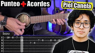 Piel Canela  Cuco  Tutorial Guitarra  Punteo y Acordes  TABS [upl. by Labanna204]