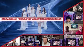 BABYMONSTER  ‘Stuck In The Middle’ MV MAKING FILM EP2 Sub 10 Language Reaction Mashup [upl. by Anderson]