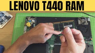 How To LOCATE amp UPGRADE Your Lenovo T440 Laptop RAM Memory [upl. by Kev]