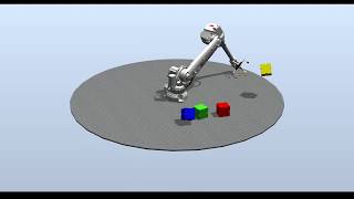 Robot That Builds And Destroys The Tower  RobotStudio Simulation [upl. by Claudell]