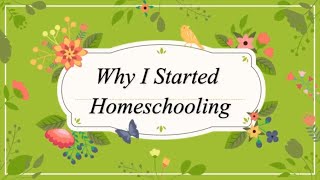 Why I Started Homeschooling High School [upl. by Etterual]