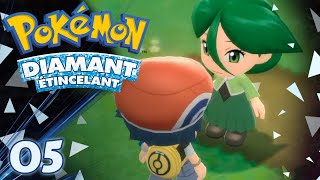 ELLE VEUT FAIRE ÉQUIPE 😭 💎05  POKÉMON DIAMANT ÉTINCELANT  Lets Play FR [upl. by Inglis347]