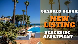 Fabulous Beachfront Garden Apartment Situated On Casares Beach Spain €385000 [upl. by Anauqes]