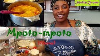 How to prepare Ghana Mpotompoto  Asaro  Yam Porridge [upl. by Anikes]