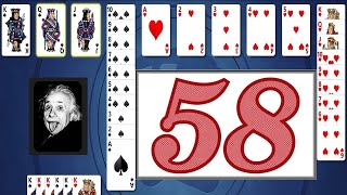 Star Club  Solitaire Celebrates 31  Spider  Hard  Earn a score of 750  58 moves [upl. by Henrieta875]