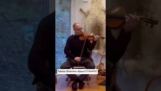 TOBIAS GRANMO about DYNAMO strings for VIOLIN [upl. by Annohsal860]