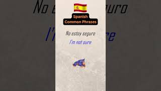 Spanish Common Phrases Part 6 LearnSpanish [upl. by Kemeny933]