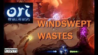 Lets Play Ori and the Will of the Wisps Windswept Wastes Keystones  Walkthrough 23 [upl. by Laughton]