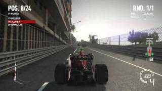 F1 2010  Gameplay  1080p  Max Settings  Monte Carlo  Race [upl. by Heilman]