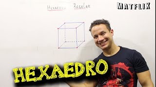 COMO DESENHAR UM HEXAEDRO  MATEMÁTICA  PROF FELIPE FONTES [upl. by Ettevey]