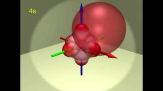 bentuk orbital elektron secara 3 dimensi [upl. by Nesyla199]