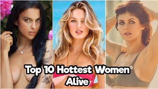 Top 10 most sexiest girls in the world 2023 [upl. by Anomahs]