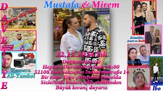 Davetiye Mustafa amp Mirem 22122024 Yili Almanya [upl. by Eelyma]