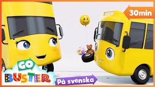 😊Mors dag hos Buster  Go Buster Svenska  tecknade filmer för barn😊 [upl. by Valene633]