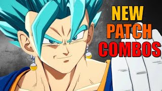 Vegito New Patch Combosv138  DBFZ [upl. by Blinny172]