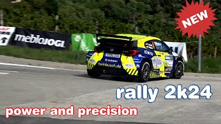 Rally nova gorica 2024 Power and Precision Taking Corners at Top Speeds [upl. by Kopans746]