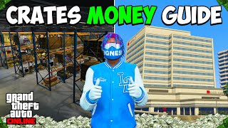 GTA 5 Online CEO CRATES Money Guide  GTA 5 Online CEO CRATE Guide amp Tips To Make MILLIONS [upl. by Otrebmal]