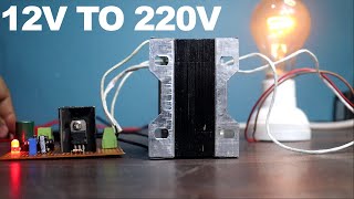 How To Make 250W Inverter 12VDC TO 220VAC [upl. by Attelrahs]