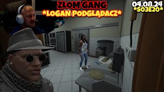 🎮 LOGAN KAPUCZINO W GTA 5 RP Atlantis 🎮  LOGAN PODGLĄDACZ D📽️S03E20📽️ [upl. by Lehsreh496]