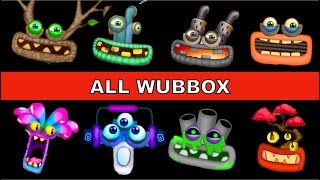 all wubbox mix 0182 compilation  MSM  MY SINGING MONSTERS  fan made wubbox [upl. by Cagle253]