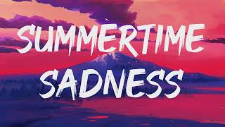 Lana Del Rey  Summertime Sadness Lyrics [upl. by Elyssa]