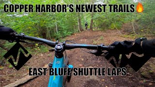 Copper Harbor Shuttle Laps  Final Weekend of 2024 [upl. by Ahsetel]