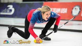 Epic Olympic trials final comes down to the final stone  curling mixed doubles  NBC Sports [upl. by Twelve]