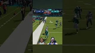 NFL Madden Stefon Diggs Interception Dallasy Cowboys vs Miami Dolphins 🏈🤠🐬 [upl. by Sky]